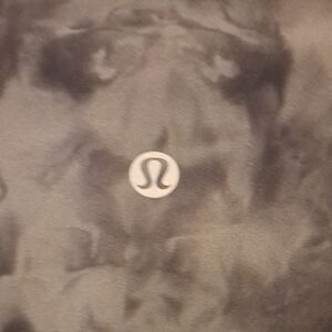 Lululemon Gray Tye Dye 3/4 Leggings